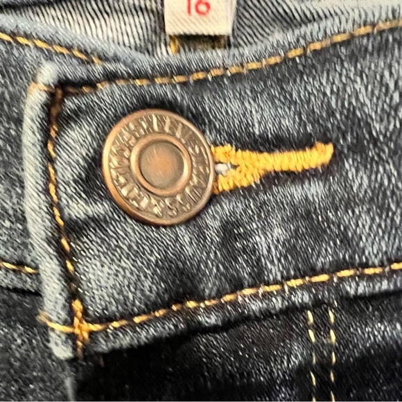 Levi’s Classic Boot Cut Blue Mid Rise Jeans size 16 - Picture 7 of 16